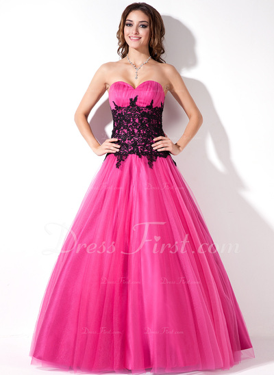 Forme Princesse Bustier en coeur Longueur ras du sol Tulle Robe bal d ... Forme Princesse Bustier en coeur Longueur ras du sol Tulle Robe bal d ...